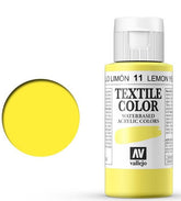 VALLEJO TEXTILE COLOR 11: 60 ML. LEMON YELLOW - Al Masam Stationery LLC